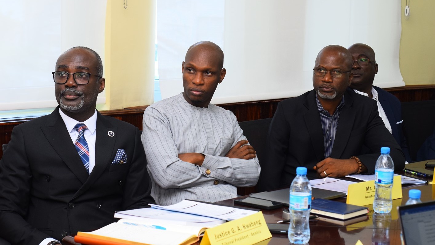 Tribunal host delegates from The Republic of The Gambia